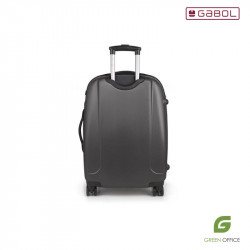Gabol Paradise srednji kofer proširivi, ABS, siva boja