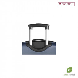 Gabol Paradise - Srednji kofer za putovanje, Prostran, ABS materijal, Siva boja