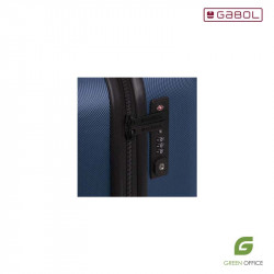 Gabol Paradise - Srednji kofer za putovanje, Prostran, ABS materijal, Siva boja