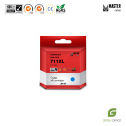 HP 711XL Cyan (CZ130A) kompatibilni kertridž 29 ml Master Color