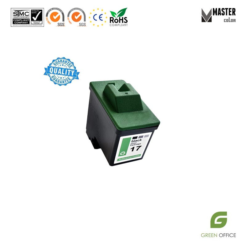 Lexmark 17 black (10NX217E) kertridž kompatibilni 15 ml Master Color