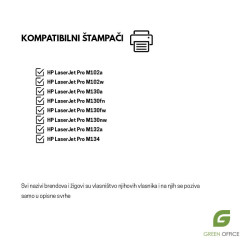 HP 17A Toner Crni – Zamenski CF217A za Laserske Štampače