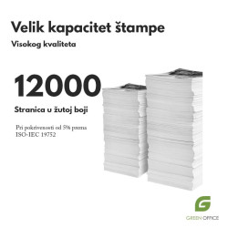 Kyocera TK-8365Y yellow toner kompatibilni – dodatna fotografija 2