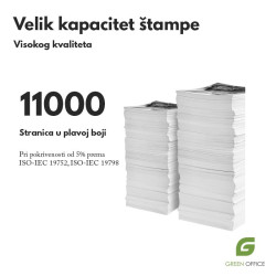 CE741A kompatibilni toner HP 307A cyan kapacitet stampe