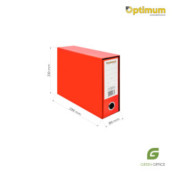 Registrator A5 Optimum crveni dimenzije