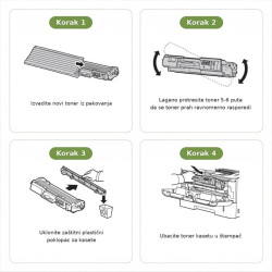 Xerox Phaser 3020 toner (106R02773) upustvo