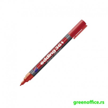 Whiteboard marker 361, 1mm crna (Edding)