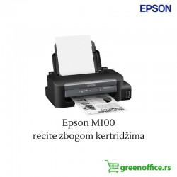 EPSON WorkForce M100 ITS/ciss mrežni PROMO inkjet crno-beli štampač