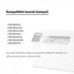 OKI 44917607 | ES4131 | ES4161 | ES4191 zamenski toner