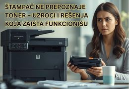 Bleda štampa na laserskom štampaču: 7 uzroka i rešenja