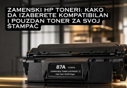 Zamenski HP toneri: kako da izaberete kompatibilan i pouzdan toner za svoj štampač