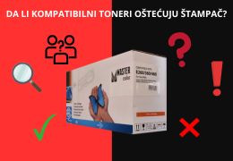Da li kompatibilni toneri oštećuju štampač? Evo prave istine koja će vas umiriti Da li kompatibilni toneri oštećuju štampač? Evo prave istine koja će vas umiriti